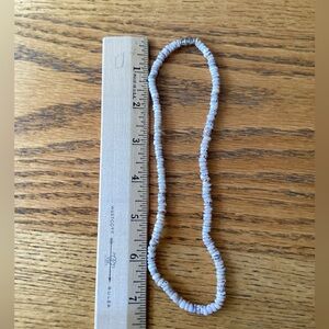 Puka shell necklace 7 1/2”